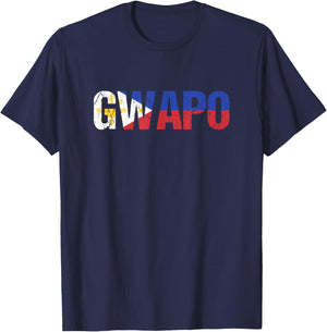 Gwapo Beautiful Man Philippines Pinoy Filipino T-Shirt - T-Shirt | Navy