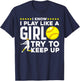 Cool Softball Girls Baseball Catcher Pitcher Coach T-Shirt - T-Shirt | Navy