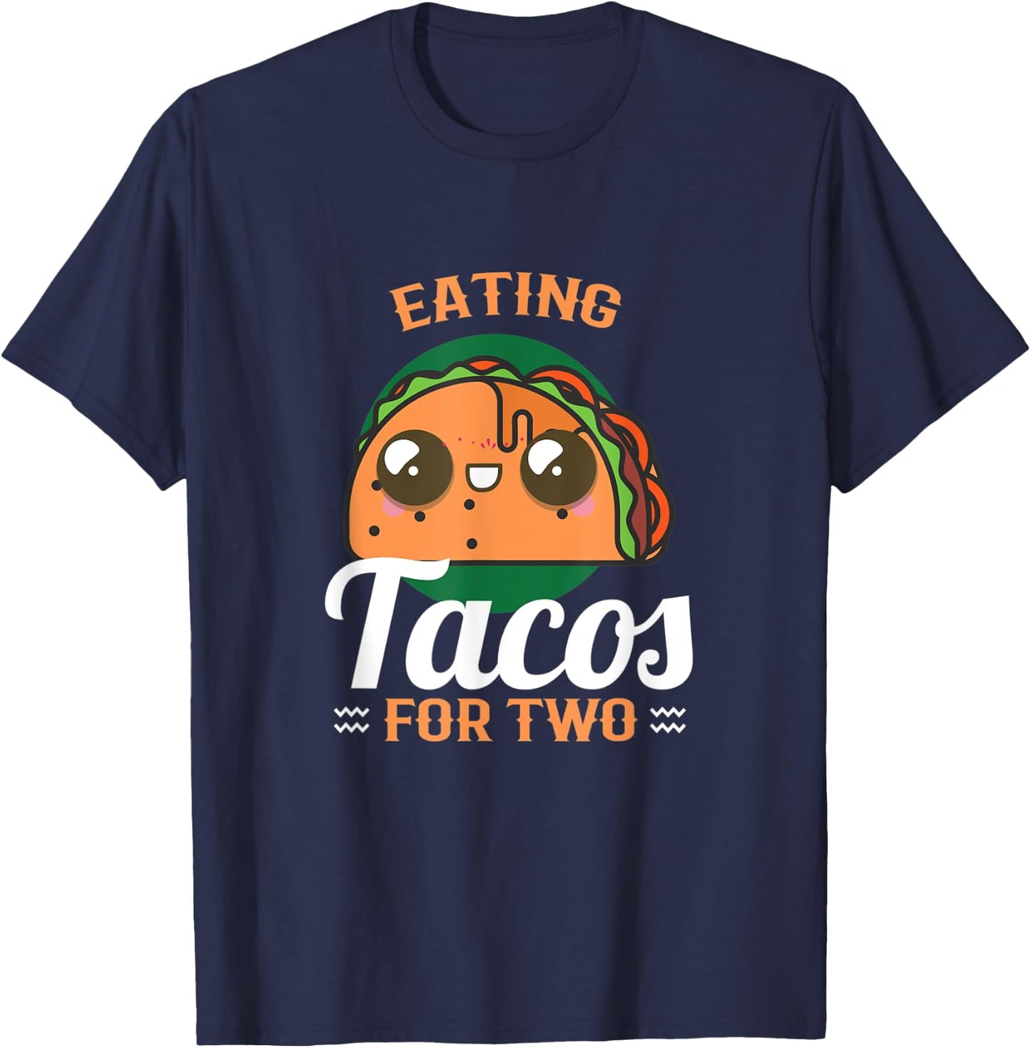 Eating tacos for two Maternity T-Shirt - T-Shirt | Navy