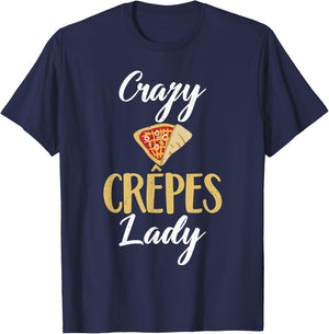 Crazy Crepes Lady T-Shirt - T-Shirt | Navy