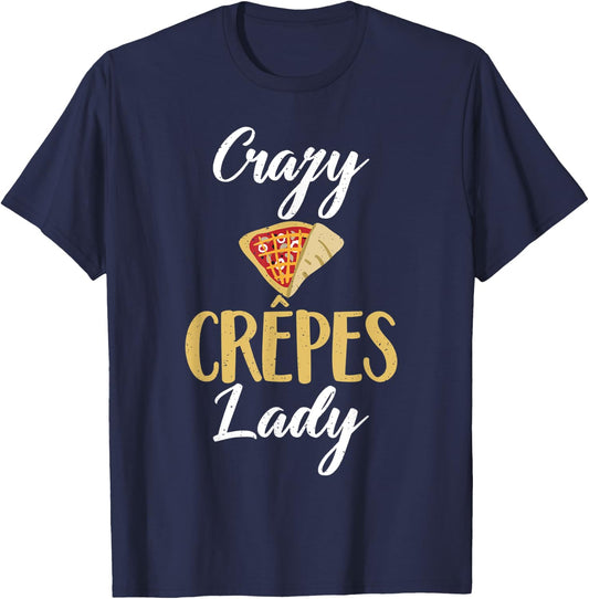 Crazy Crepes Lady T-Shirt - T-Shirt | Navy