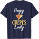Crazy Crepes Lady T-Shirt - T-Shirt | Navy