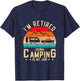 I'm Retired Going Camping Is My Job T-Shirt - T-Shirt | Navy