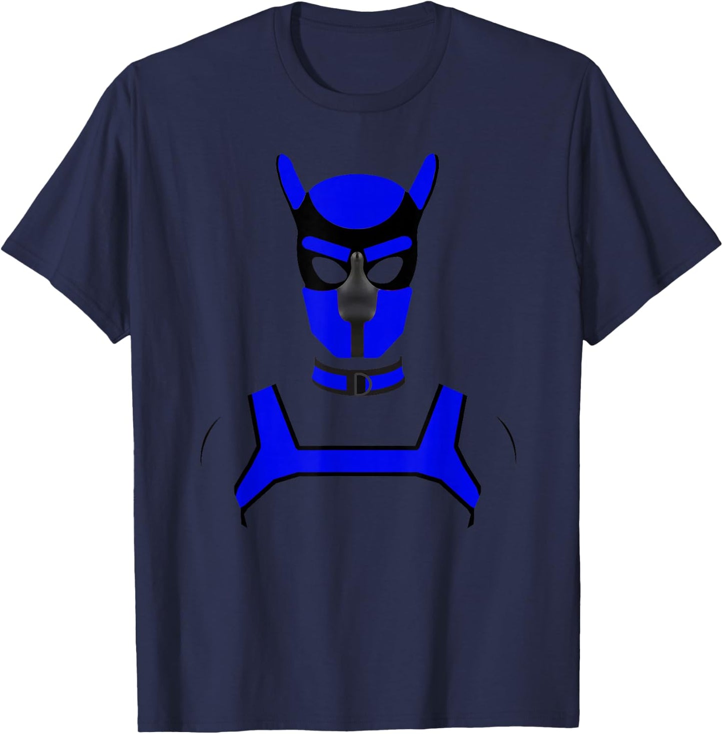 Puppy Play Pups Gay Pride Blue T-Shirt - T-Shirt | Navy