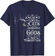 In Ancient Times Cats Were Worshipped As Gods - Pet Lover T-Shirt - T-Shirt | Navy