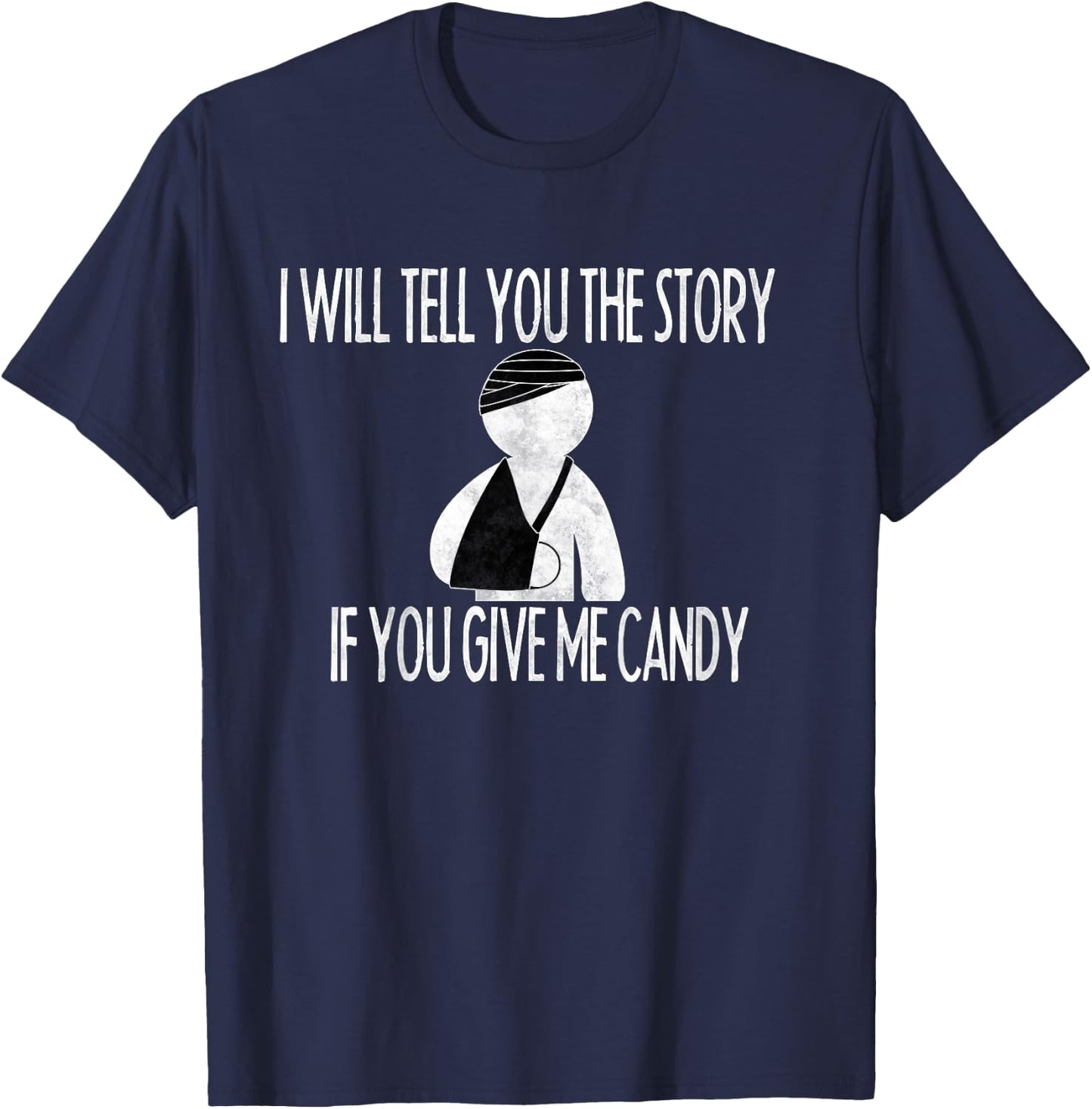 Kids Kids Broken Arm Bone Recovery Gift Boy Girl Kids T-Shirt - T-Shirt | Navy
