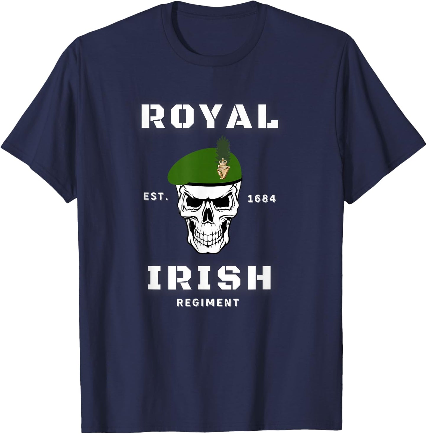 Royal Irish Regiment T-Shirt - T-Shirt | Navy