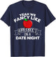 Yeah We Fancy Like Applebees On A Date Night Country Music T-Shirt - T-Shirt | Navy