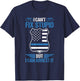 Funny I Can't Fix Stupid But I Can Arrest It Police Officer T-Shirt - T-Shirt | Navy