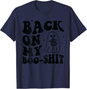 Back On My Boo-Shit T-Shirt - T-Shirt | Navy