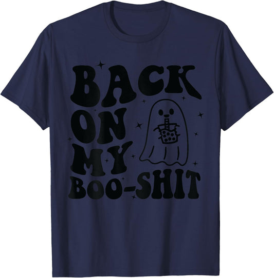 Back On My Boo-Shit T-Shirt - T-Shirt | Navy
