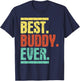 Best Buddy Ever - Buddies Bestfriends BFF T-Shirt - T-Shirt | Navy