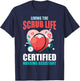 CNA Life Living The Scrubs Life CNA Nurses CNA Nurses T-Shirt - T-Shirt | Navy