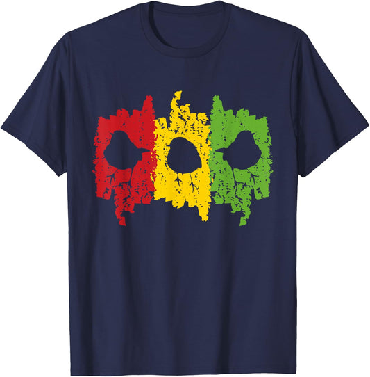 Good Rastafari Music Vibes Only Rasta Jamaika Reggae T-Shirt - T-Shirt | Navy