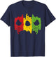 Good Rastafari Music Vibes Only Rasta Jamaika Reggae T-Shirt - T-Shirt | Navy