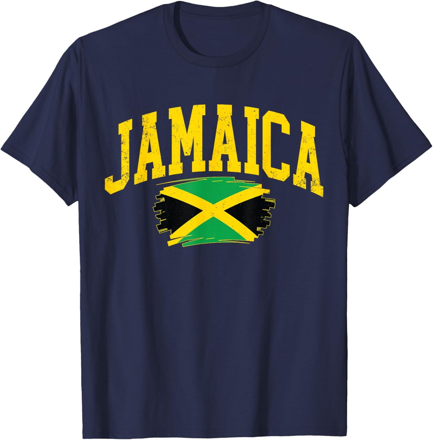 Vintage Jamaica Vacation Retro Jamaican Souvenir Men Women T-Shirt - T-Shirt | Navy
