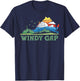 Windy Gap Virginia Franklin County Nature & Outdoors Graphic T-Shirt - T-Shirt | Navy