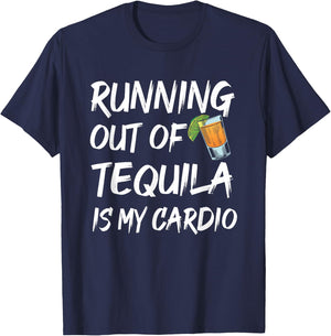 Mis Amigos Funny Salt Lime & Tacos Tequila T-Shirt - T-Shirt | Navy