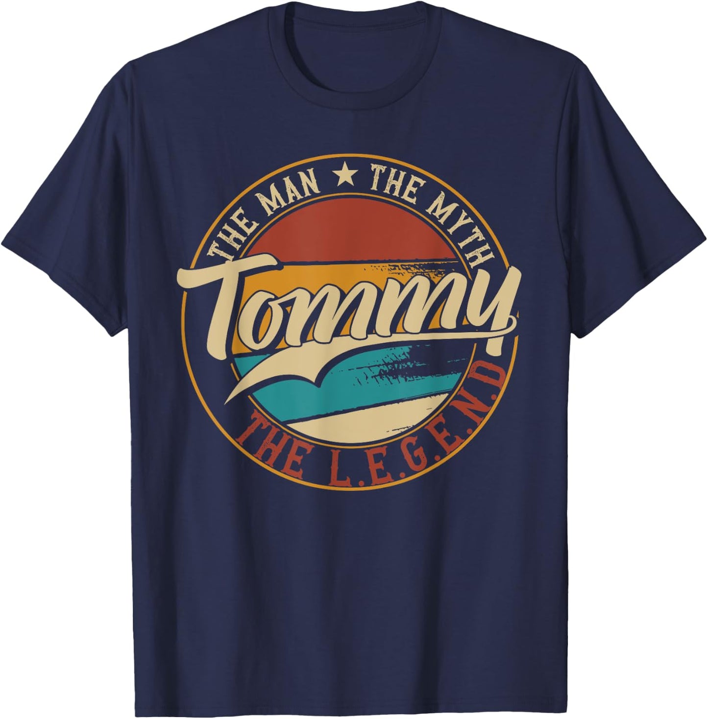 Tommy The man the myth the legend T-Shirt - T-Shirt | Navy