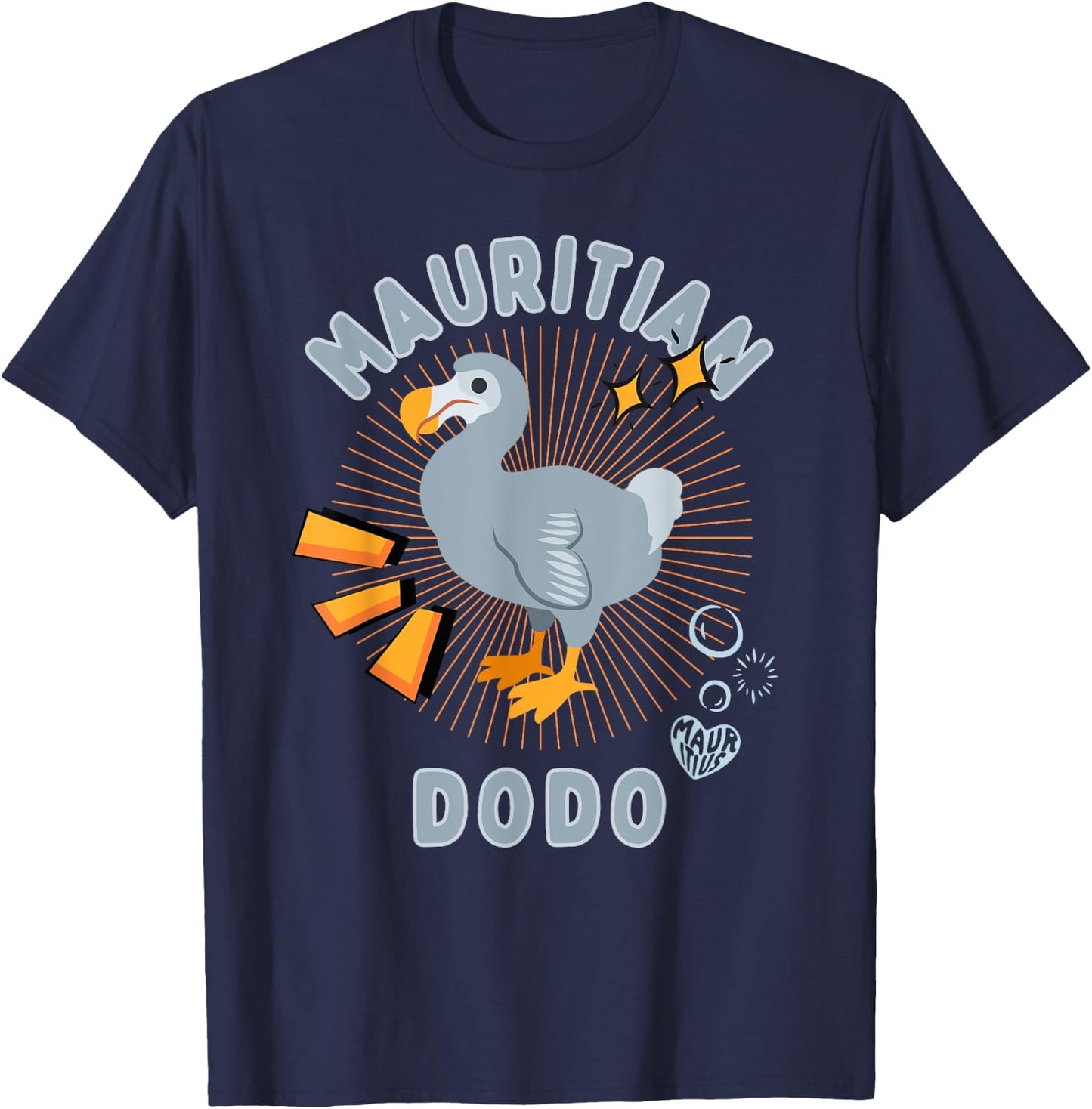Funny Mauritian Dodo Mauritius Tropical Holiday Island T-Shirt - T-Shirt | Navy