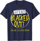 2024 Total Solar Eclipse April 8 Path Of The Eclipse T-Shirt - T-Shirt | Navy