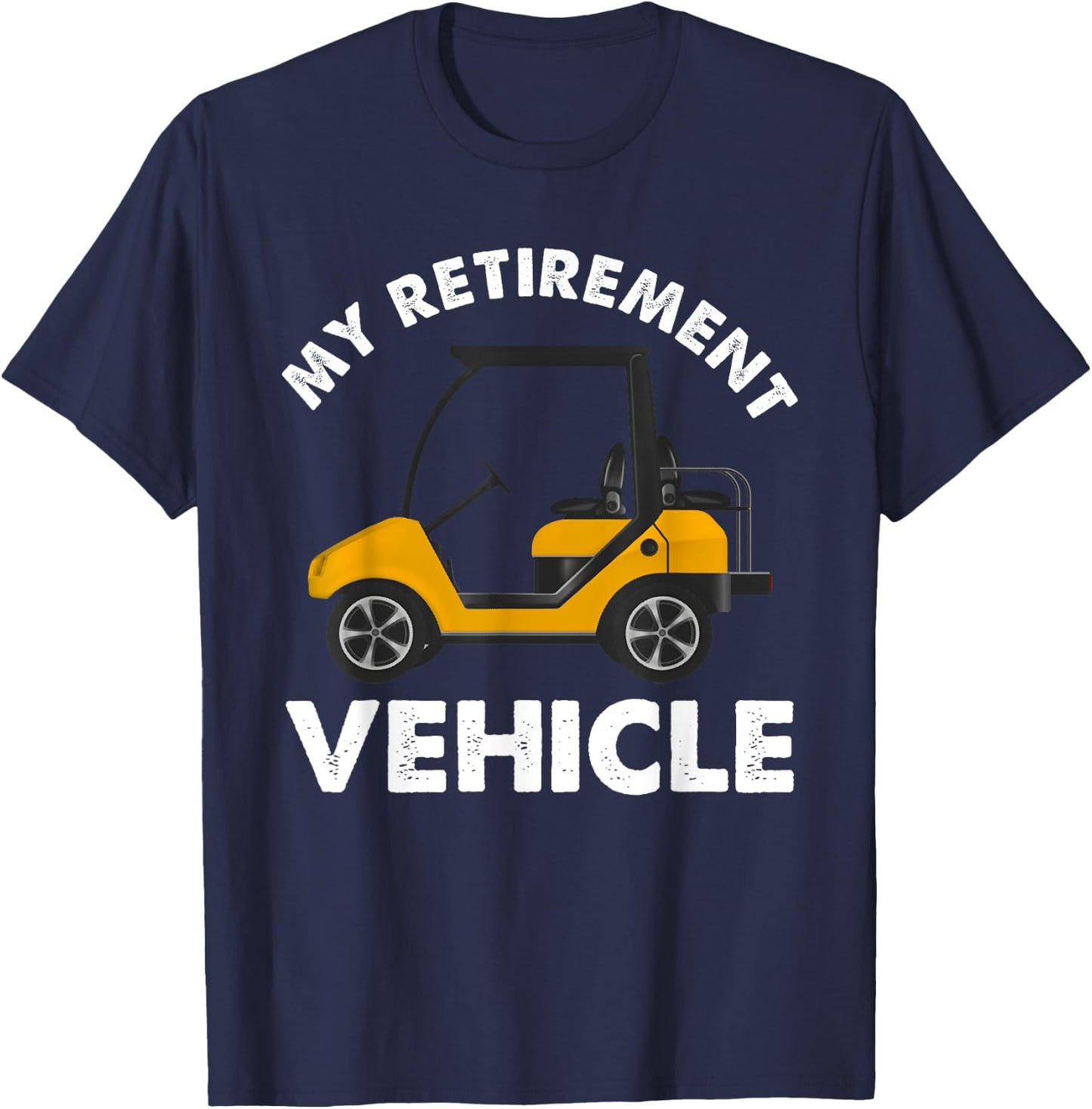 Cool Golf Cart Design Women Golfer Golf Cart Lover T-Shirt - T-Shirt | Navy