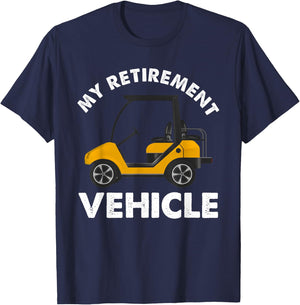 Cool Golf Cart Design Women Golfer Golf Cart Lover T-Shirt - T-Shirt | Navy
