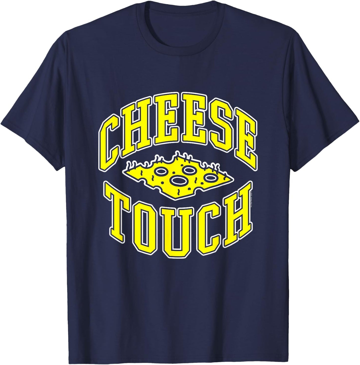 Diary of a Wimpy Kid Cheese Touch Funny T-Shirt - T-Shirt | Navy