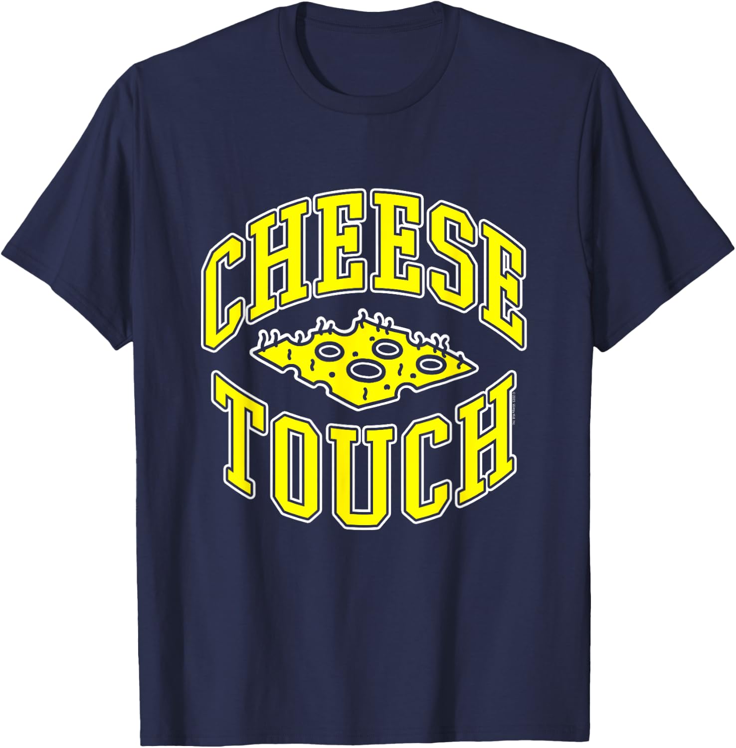 Diary of a Wimpy Kid Cheese Touch Funny T-Shirt - T-Shirt | Navy