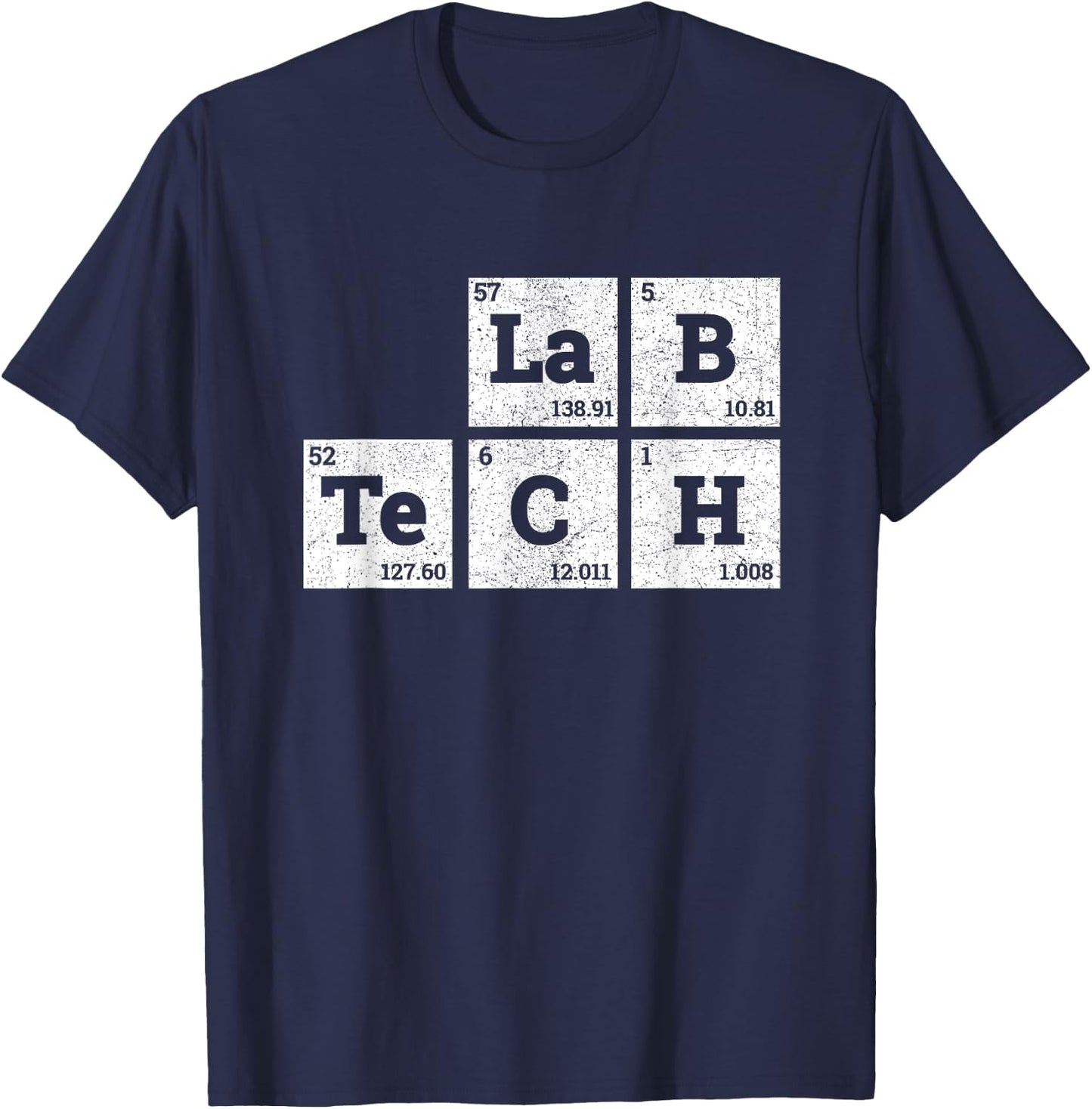 Lab Tech - Clinical Medical Laboratory Technician Scientist T-Shirt - T-Shirt | Navy