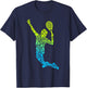 Tennis Player Men Kids Boys Tennis T-Shirt - T-Shirt | Navy