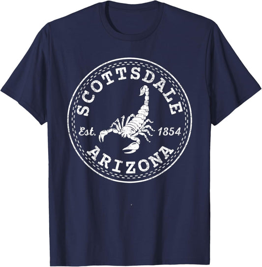 Scottsdale Arizona T-Shirt - T-Shirt | Navy