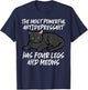 Cat Most Powerful Antidepressant Kitten Pet Owner Women Men T-Shirt - T-Shirt | Navy
