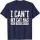 Cat Diabetes Syringe Helicopter Cat Mum Dad Cat Diabetes T-Shirt - T-Shirt | Navy