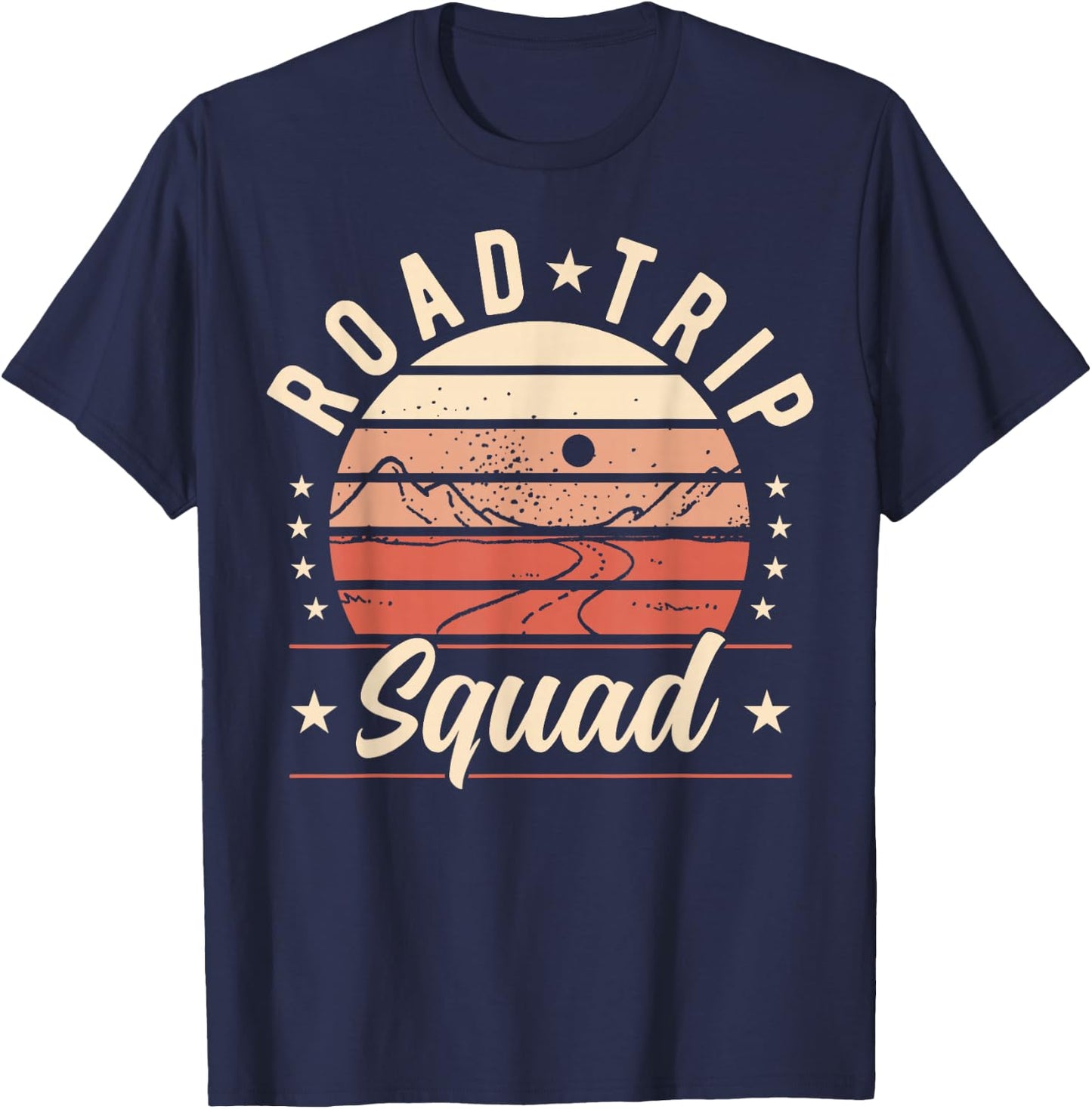 Road Trip Squad Road Trip T-Shirt - T-Shirt | Navy