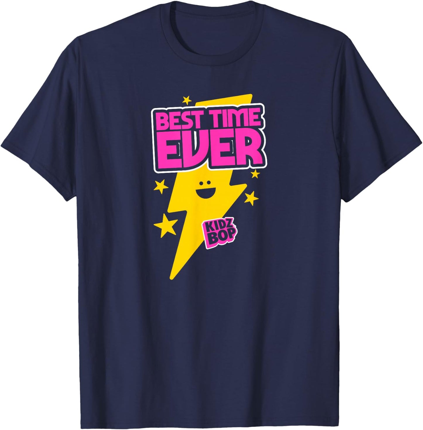KIDZ BOP - Lightning Bolt T-Shirt - T-Shirt | Navy