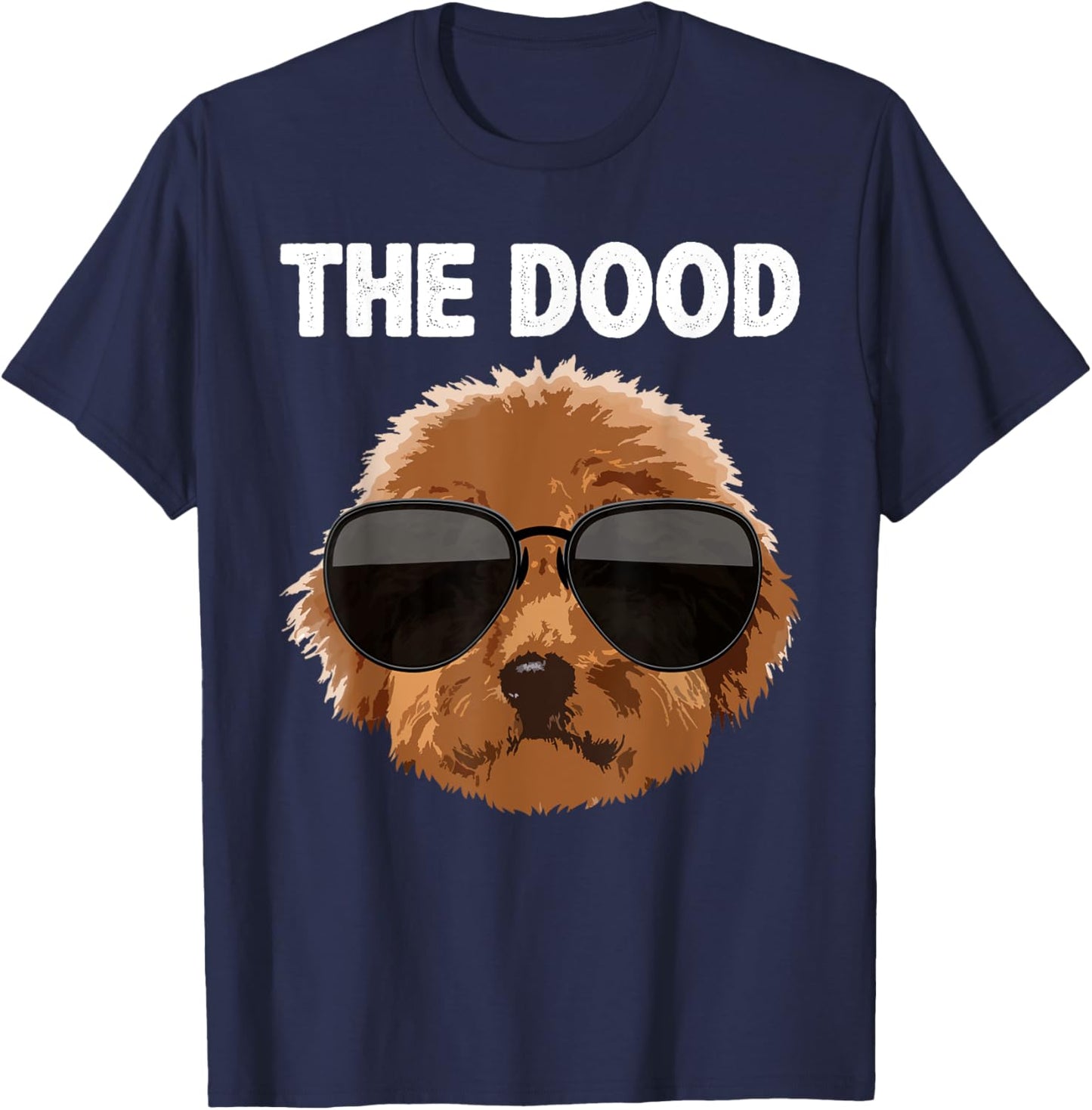 Cool Goldendoodle Design Women Goldendoodle Doodle T-Shirt - T-Shirt | Navy