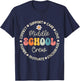 Middle School Crew Appreciation Week Back to School T-Shirt - T-Shirt | Navy