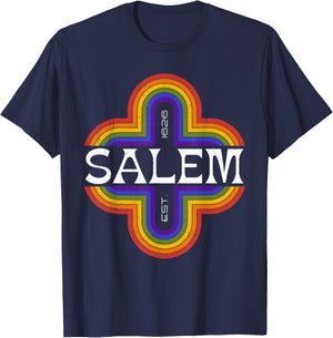 Vintage Salem Oregon 1626 souvenir T-Shirt - T-Shirt | Navy