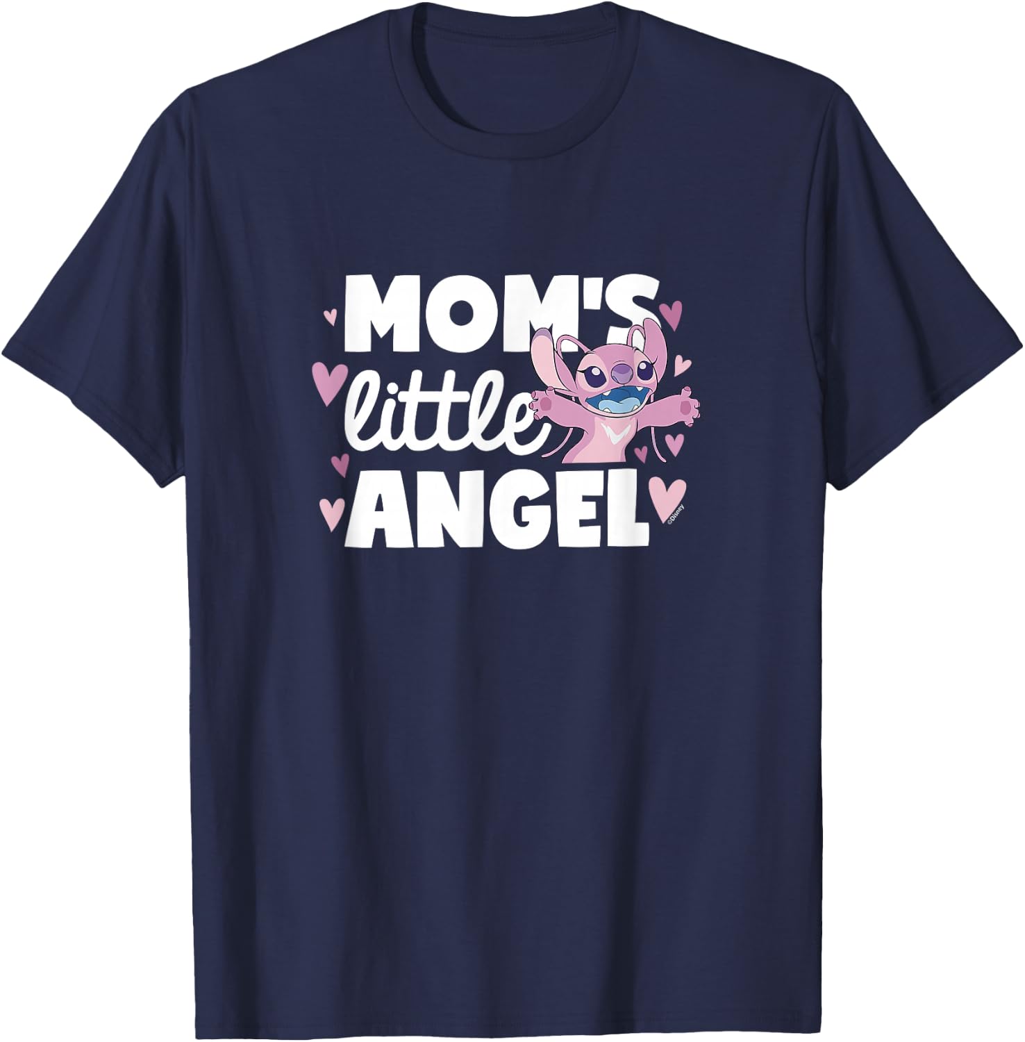 Lilo & Stitch - Mom's Little Angel T-Shirt - T-Shirt | Navy