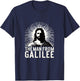 The Man from Galilee Iconic Christian Faith Spiritual Design T-Shirt - T-Shirt | Navy
