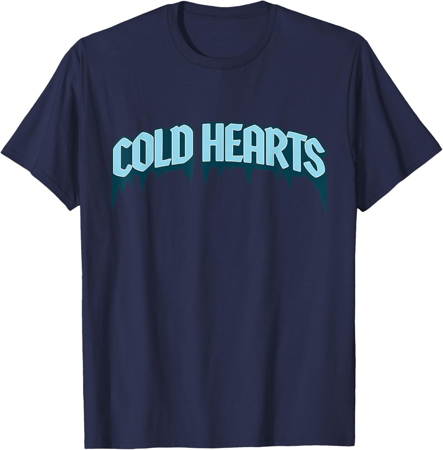Cold Hearts T-Shirt - T-Shirt | Navy