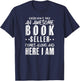 Sarcastic Book Seller Book Store T-Shirt - T-Shirt | Navy