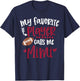 My Favorite Football Player Calls Me Mimi Football Mimi T-Shirt - T-Shirt | Navy