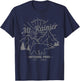 Mt. Rainier Washington Vintage Mountain National Park PNW T-Shirt - T-Shirt | Navy