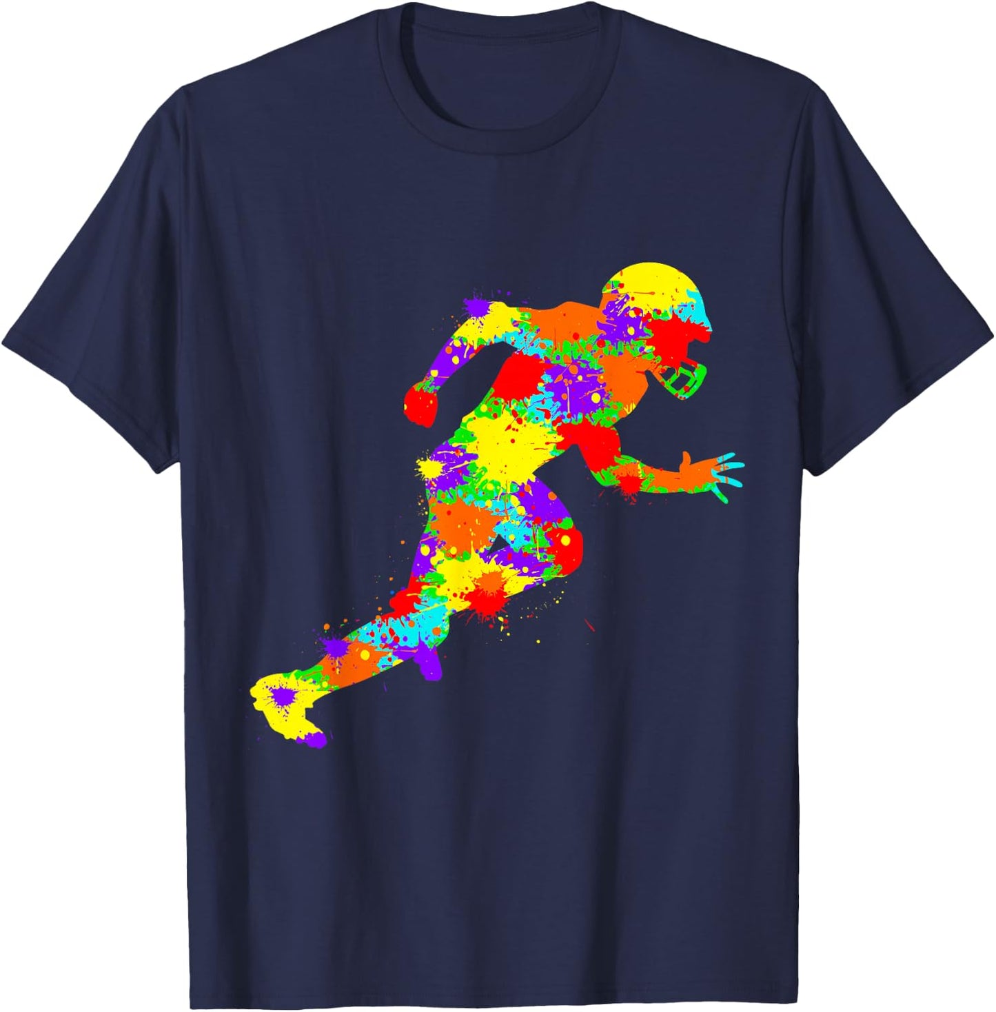 American Football Children's Boys Men T-Shirt - T-Shirt | Navy