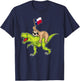 Texas Flag Dinosaur Sloth Lover Kids USA Texas T-Shirt - T-Shirt | Navy