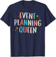 Event Planner Professional Coordinator Job Event Planning T-Shirt - T-Shirt | Navy