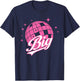 Disco Ball Retro Big / Little ERA Sorority Reveal Retro T-Shirt - T-Shirt | Navy