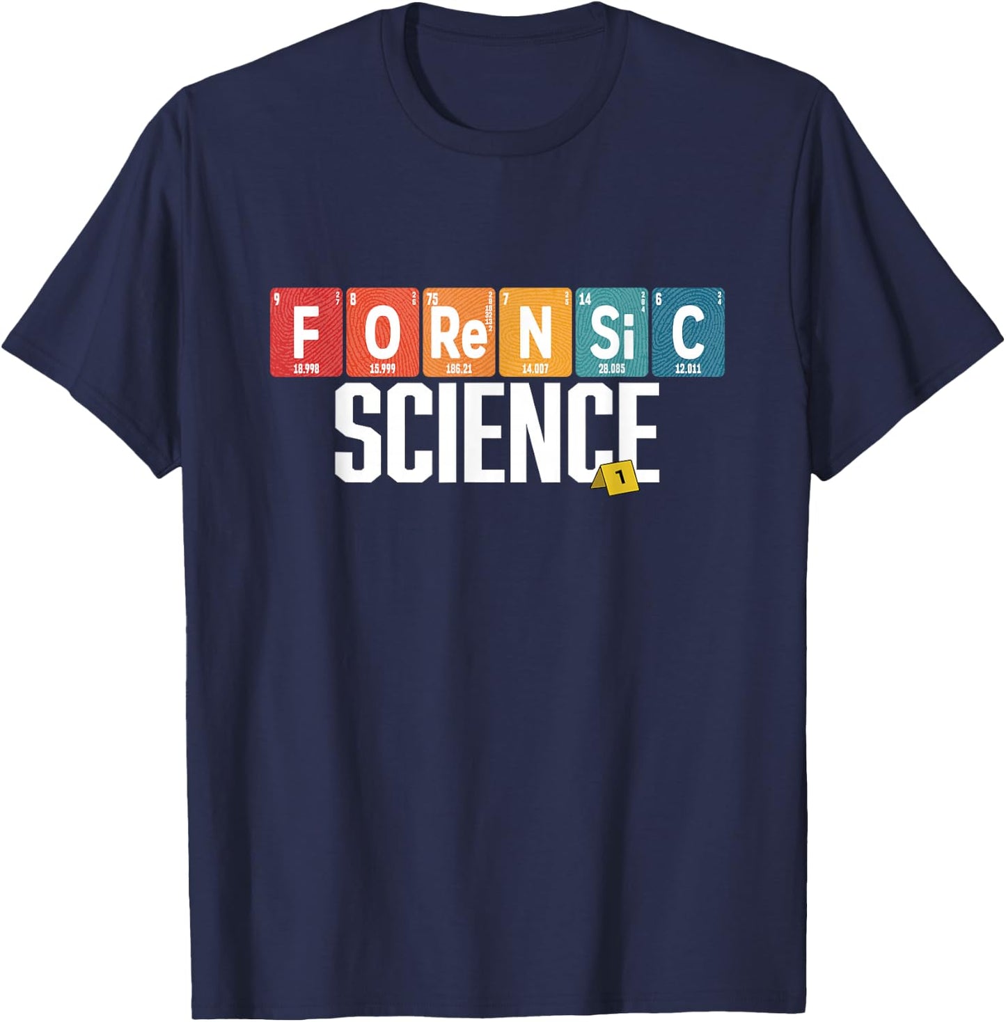 Forensic Science Week T-Shirt - T-Shirt | Navy
